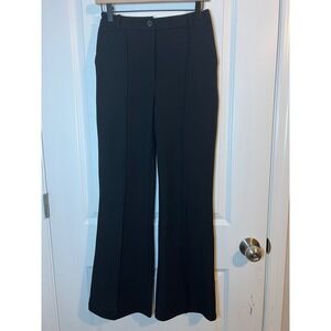 Sincerely Jules‎ Black Flare Wide Leg Tailored Pants Womens Size S